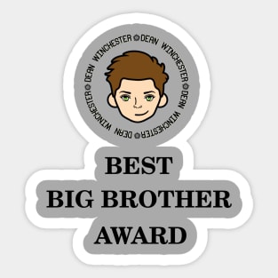 Big Brother Dean Sticker